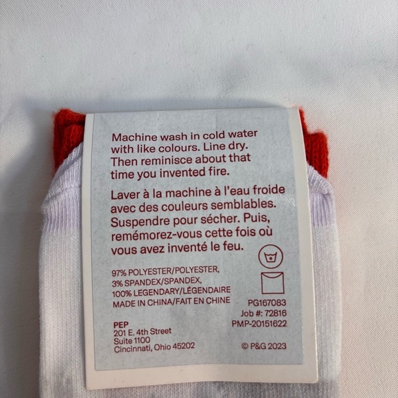 OLD SPICE Mainly Man Novelty Socks NEW WITH TAG - Picture 3 of 6